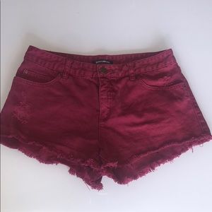 Billabong High Rise Cutoff Shorts